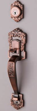 長沢製作所の装飾錠